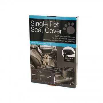 - Pet toy DIY tutorialsSingle Pet Basic Auto Seat Cover