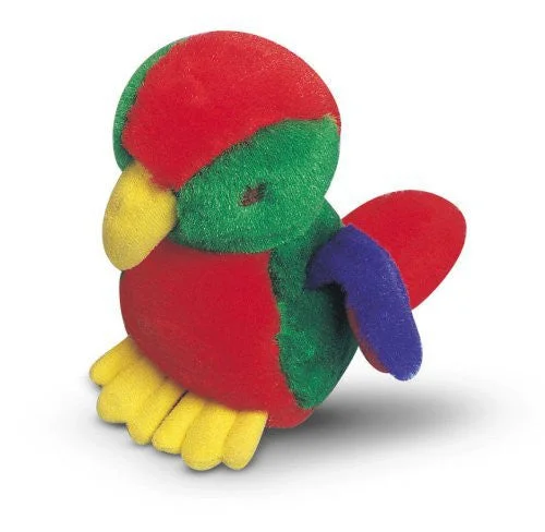 - Bird toy recommendationsMultipet Look Whos Talking Plush Parrot Dog Toy