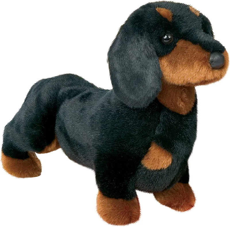  -Splash-proof food bowl AND Anti-choking slow food bowlDouglas Black & Tan Dachshund Dog Plush Stuffed Animal 12"