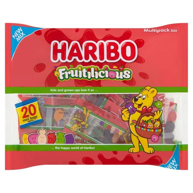 - Pregnant cat delivery room warming boxHaribo Fruitilicious 20 Mini Bags Sugar Reduced Sweets   320g