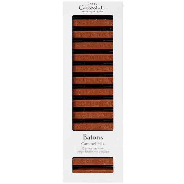 - Air box TSA certified check-inHotel Chocolat Caramel Chocolate Batons   120g