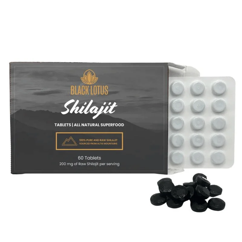 - ​​Christmas pet Christmas clothingBlack Lotus Shilajit 200mg Tablets (60 count) #10087615