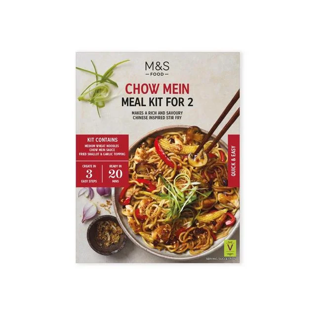 - Organic cotton dog bibsM&S Chow Mein Meal Kit for 2   305g