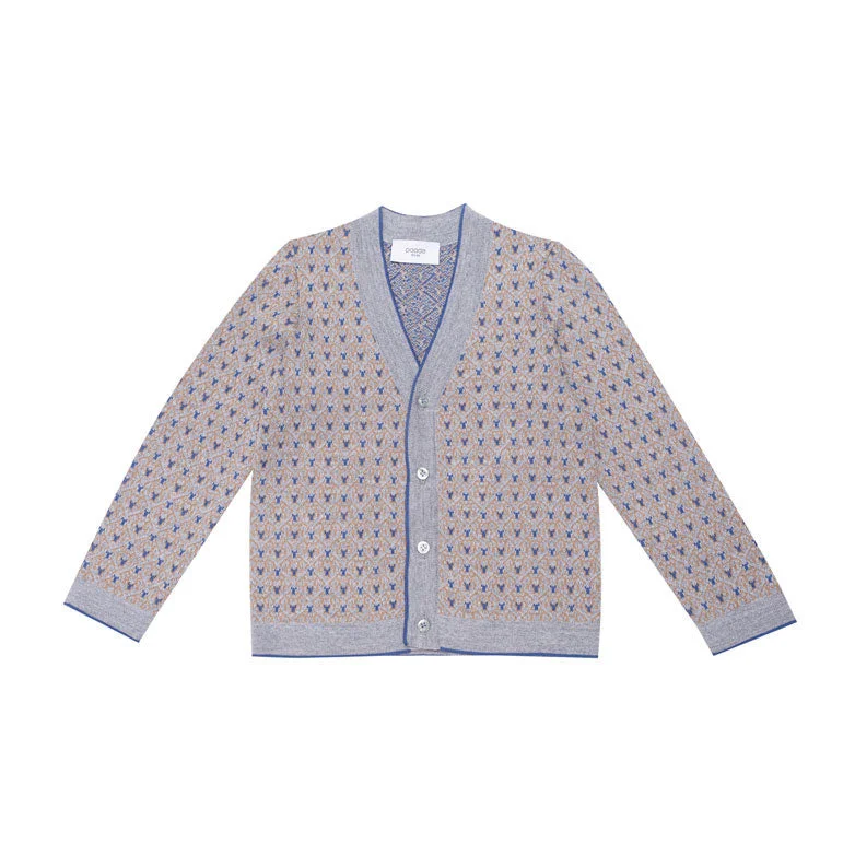 - Air box TSA certified check-inPaade Mode Grey Noel Cardigan