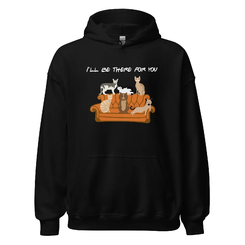 - Solid wood cat climbing frame customizedI'll Be There For You Cat Hoodie