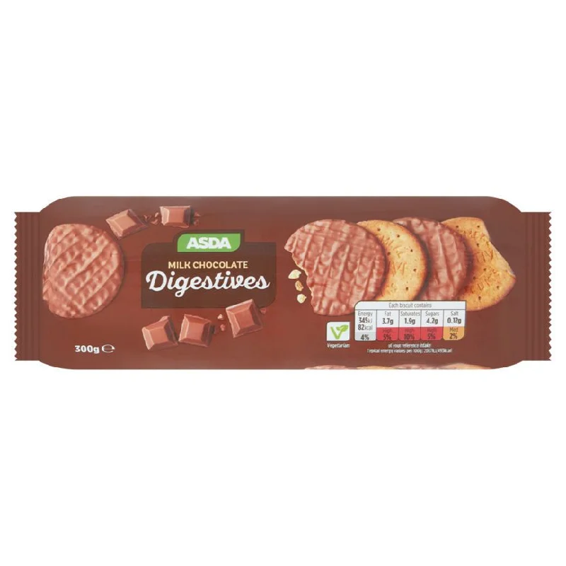 - Parrot climbing and standing wooden frameASDA Milk Chocolate Digestives