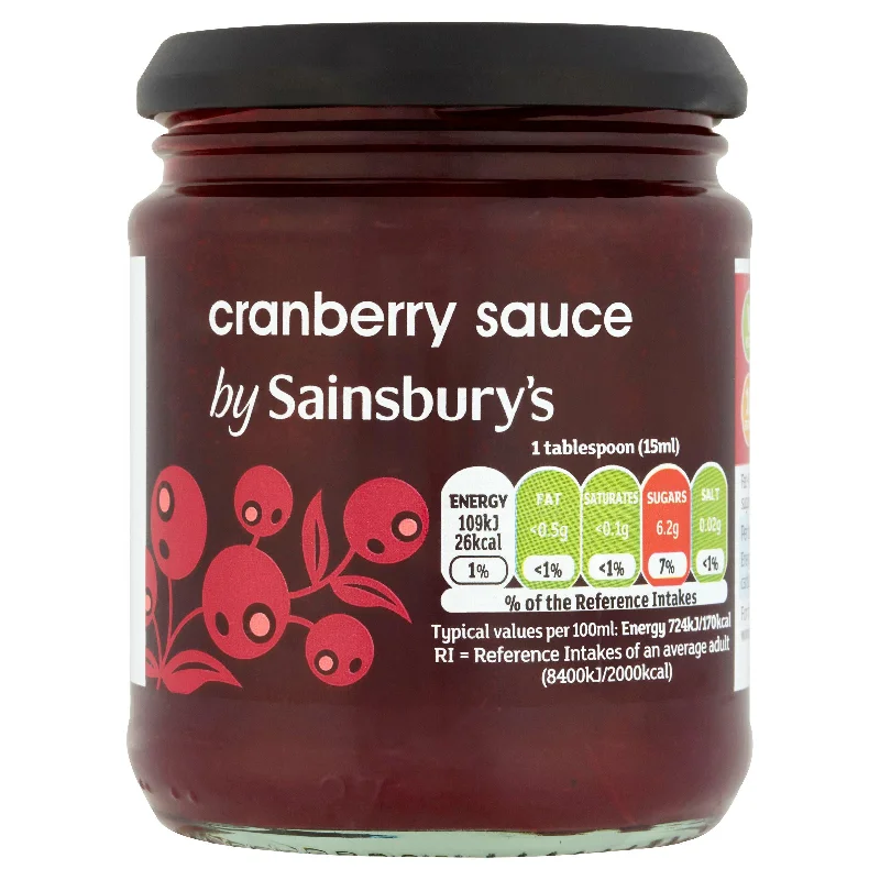 - Degradable pet feces bagSainsbury's Cranberry Sauce 250ml