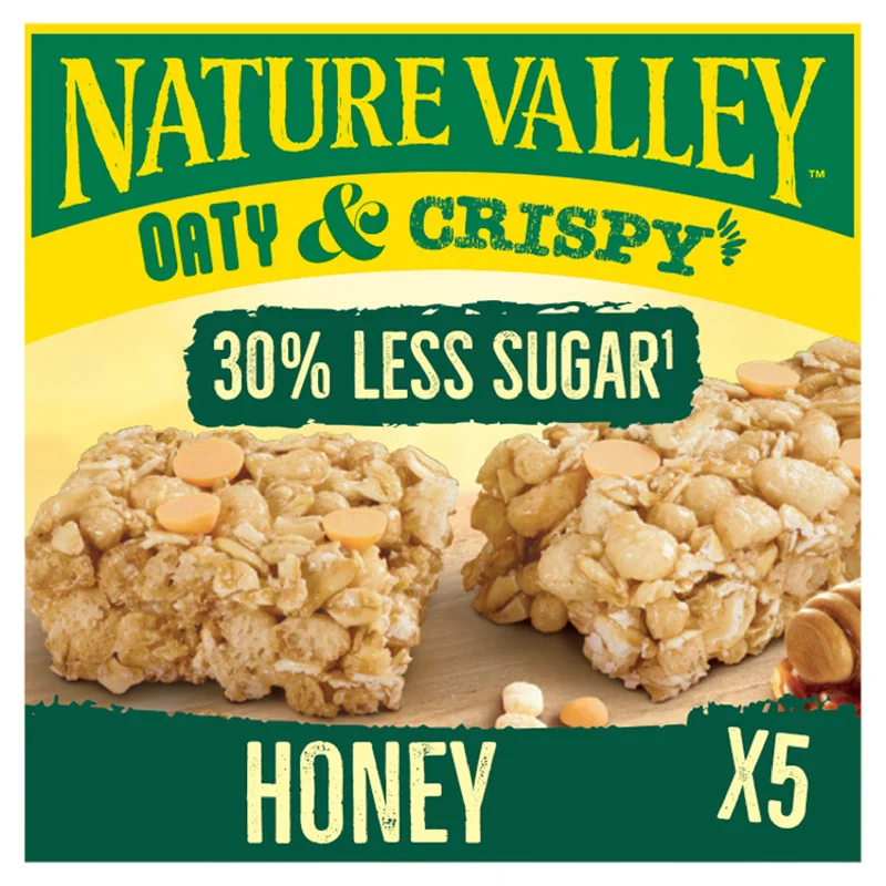 - Summer pet ice matNature Valley Oaty & Crispy Honey Bars 5x23g