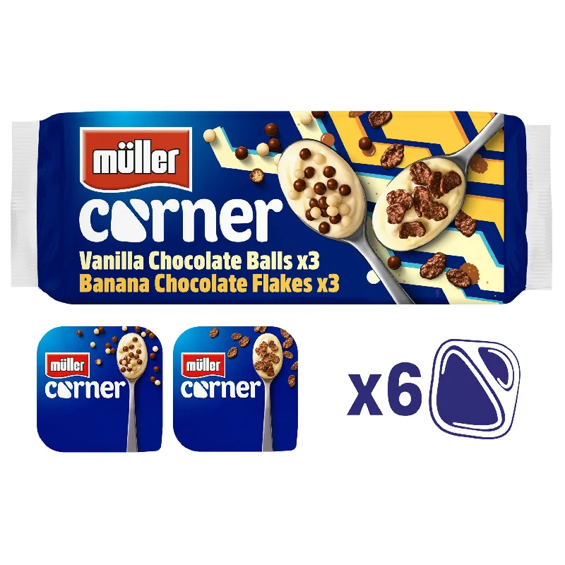 - Deodorizing cat litter tofu litterMüller Corner Vanilla Chocolate Balls & Banana Chocolate Flakes Yogurts 6x124g