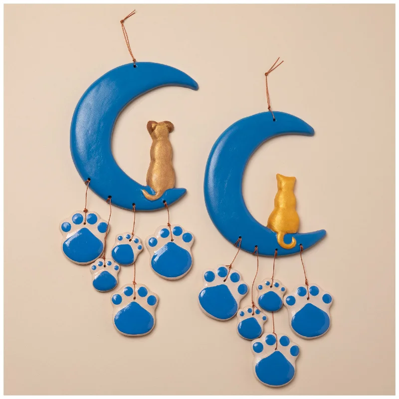 - Foldable and portable cat bagPet Moonlight Ceramic Wind Chime