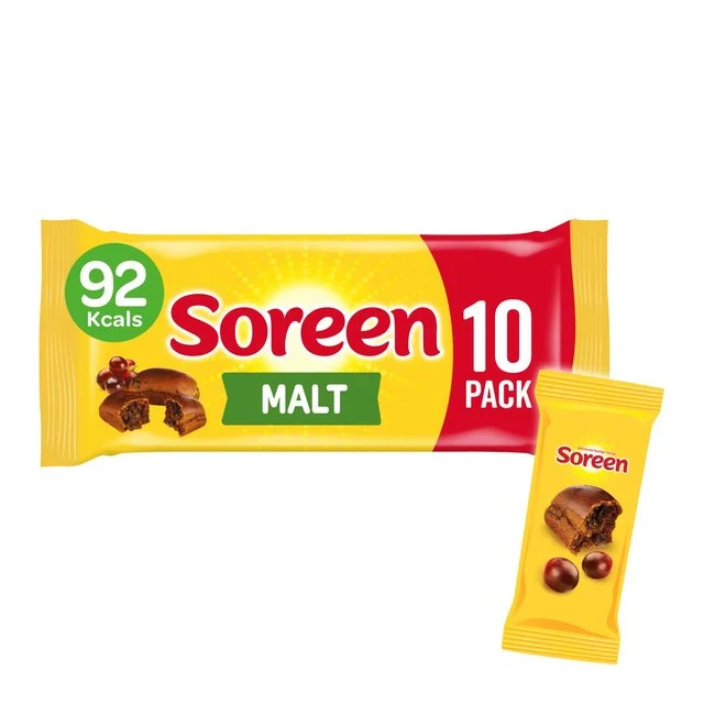 - Air box TSA certified check-inSoreen 10 Individually Wrapped Malt Lunchbox Loaves   10 per pack