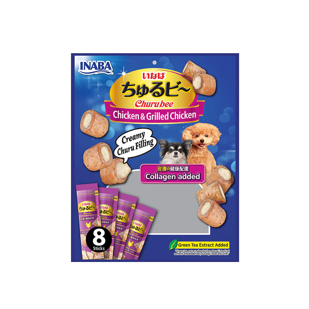 - How is Birgi dog foodCIAO Churu Bee Grilled Chicken Fillet with Collagen Dog Treats 8x10g