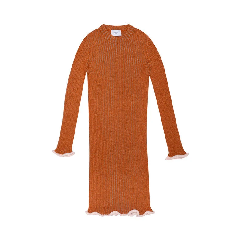 - Organic cotton dog bibsPaade Mode Orange Milan Seamless Knit Dress