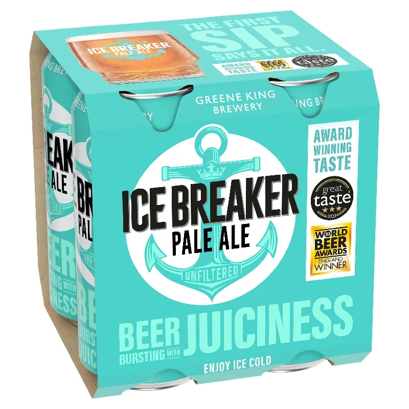 - Degradable pet feces bagGreene King Ice Breaker Unfiltered Pale Ale Beer Cans 4x440ml