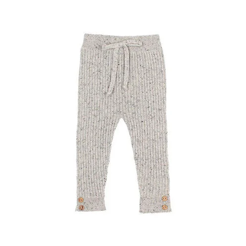 - Deodorizing cat litter tofu litterBuho Grey Fine Knit Baby Leggings