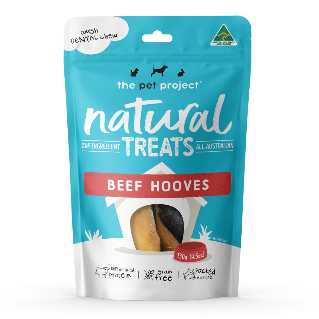  -Cost-effective dog foodThe Pet Projcet BEEF HOOVES (130G) Dog Treats