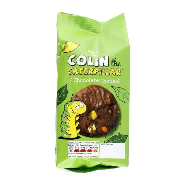 - Winter dog thick down jacketM&S 7 Colin the Caterpillar Chocolate Cookies   200g