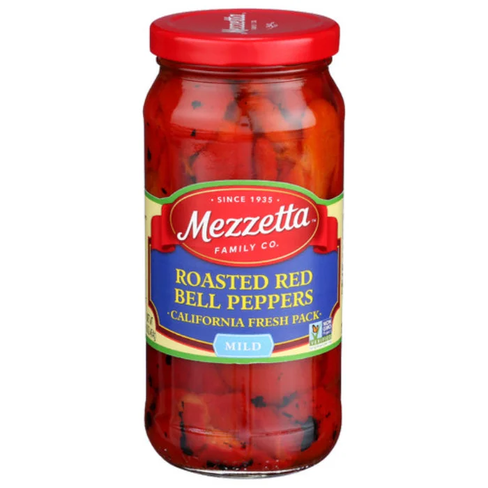 Pet ProductsMezzetta - Pepper Bell Red Roasted, 16 Oz - Pack of 6