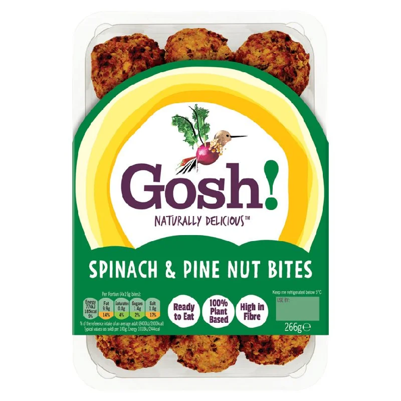 - Pet fence foldable indoorGosh! Spinach & Pine Nut Bites 266g