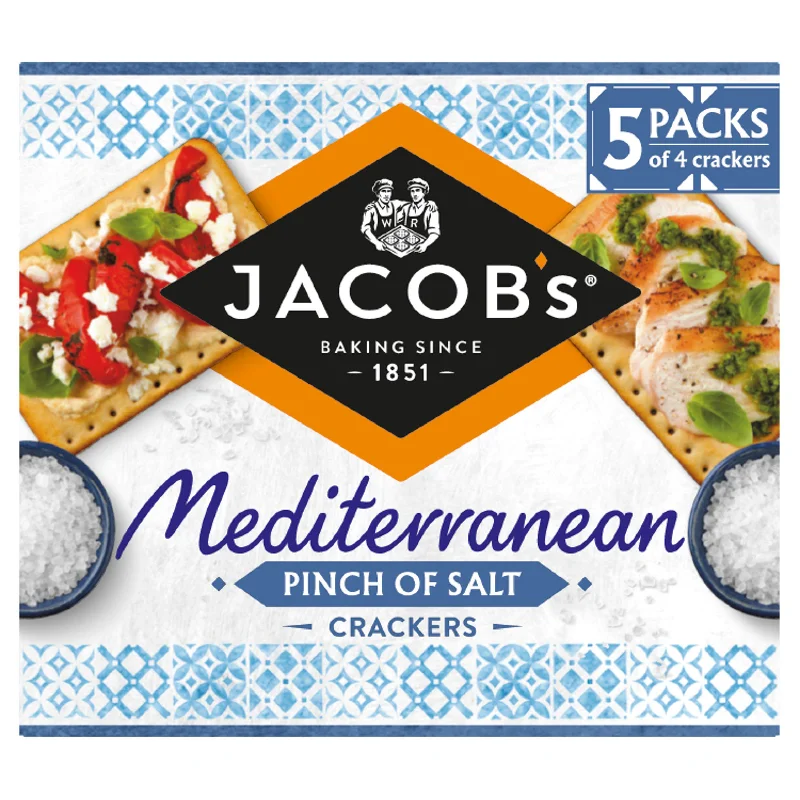 - Pet smart GPS locatorJacob's Mediterranean Pinch of Salt Crackers 190g