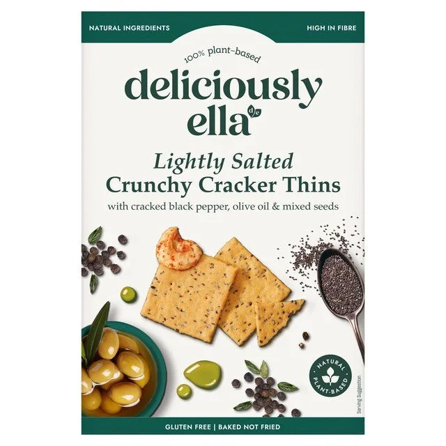 - Pet diabetes prescription foodDeliciously Ella Lightly Salted Cracker Thins   100g