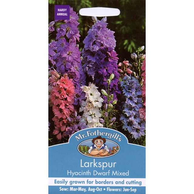 - Pet fence foldable indoorMr Fothergill's Seeds - Larkspur Hyacinth Dwarf Mixed