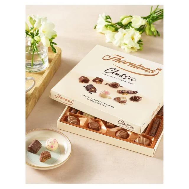 - Custom pet birthday cakeThorntons Classic Collection Box of Chocolates   262g