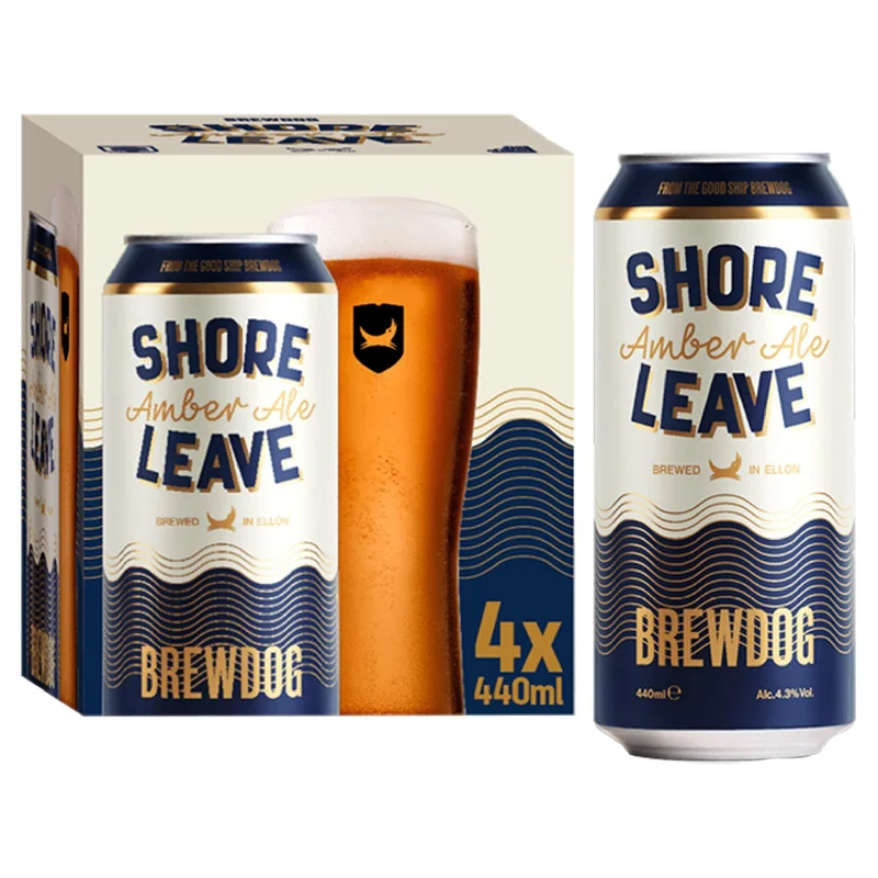  -Anti-scratch scratching board AND cat bed in oneBrewDog Shore Leave Amber Ale 4x440ml