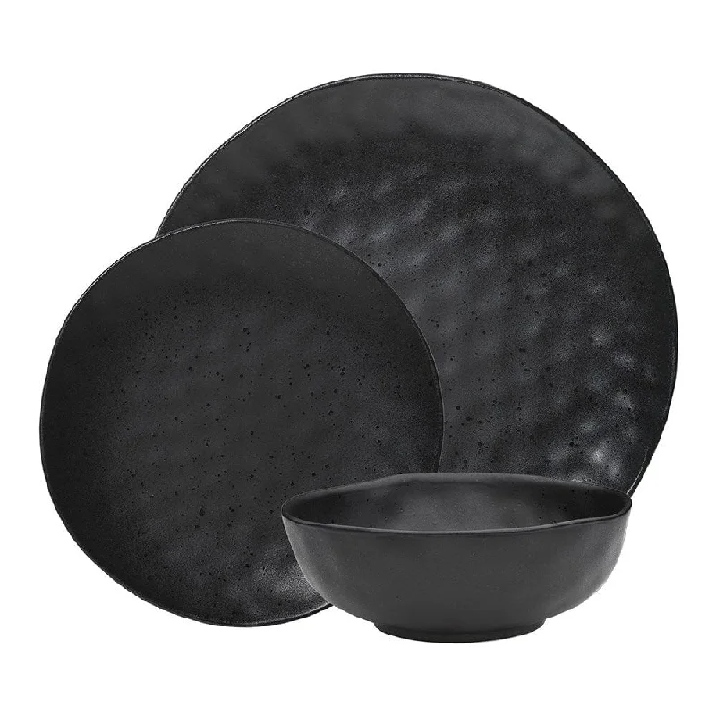 - Summer pet ice matEcology Speckle 12 Piece Stoneware Dinner Set Ebony