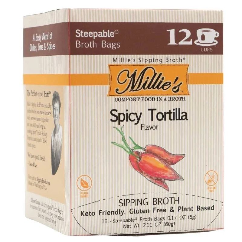 - Pet smart GPS locatorMillie's Sipping Broth - Spicy Tortilla Broth Soup Bags, 12 Ct - Pack of 6