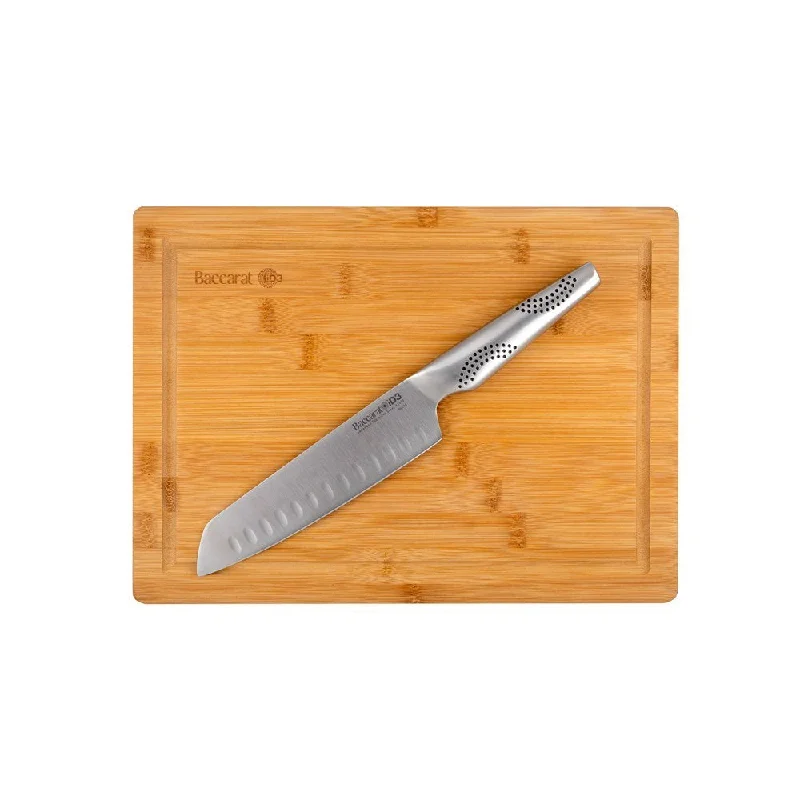 - Automatic temperature adjustment cat bedBaccarat iD3 Santoku Knife & Bamboo Chopping Board Set