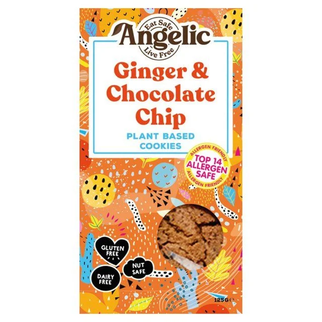 - Cat stress soothing sprayAngelic Free From Ginger & Chocolate Cookies   125g