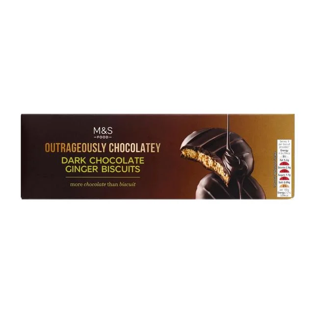 - Elderly dog ​​joint care mattressM&S Extremely Chocolatey Dark Chocolate & Ginger Biscuits   175g