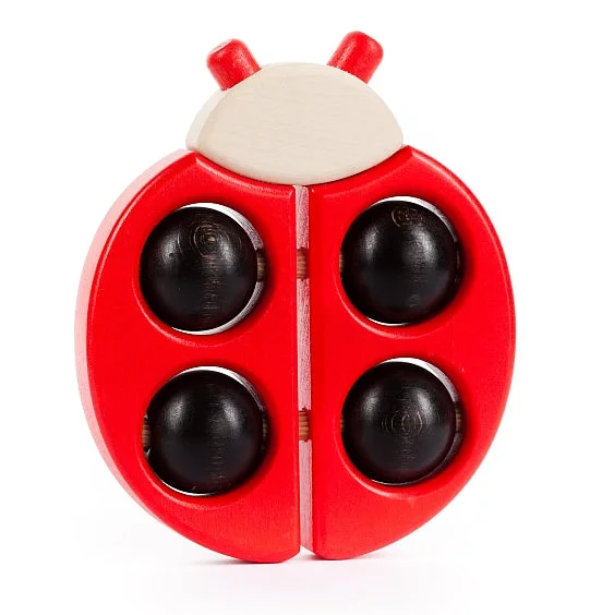 ---Bajo Red Ladybird Teether