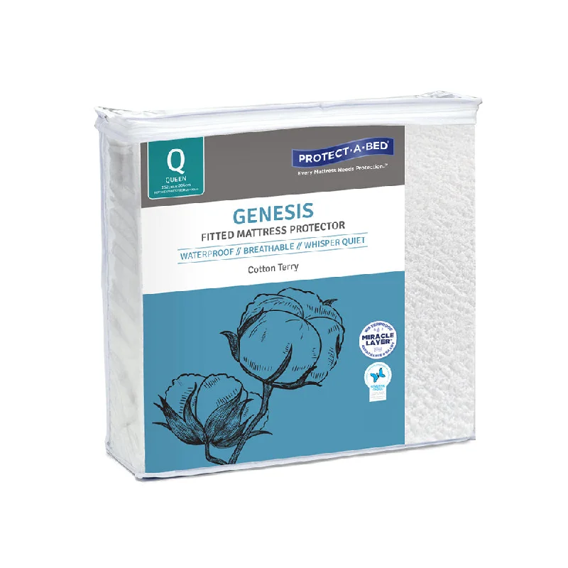 - Degradable pet feces bagProtect-A-Bed Genesis Cotton Terry Fitted Waterproof Mattress Protector