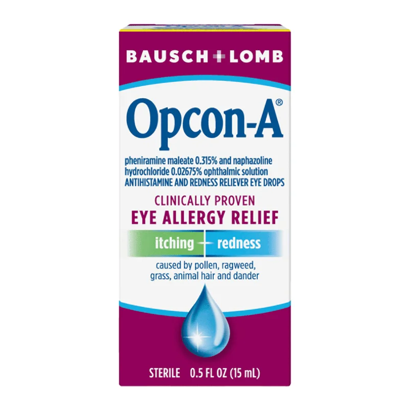 Pet ProductsBausch + Lomb Opcon-A Eye Allergy Relief Drops (0.5 fl oz) #10087610