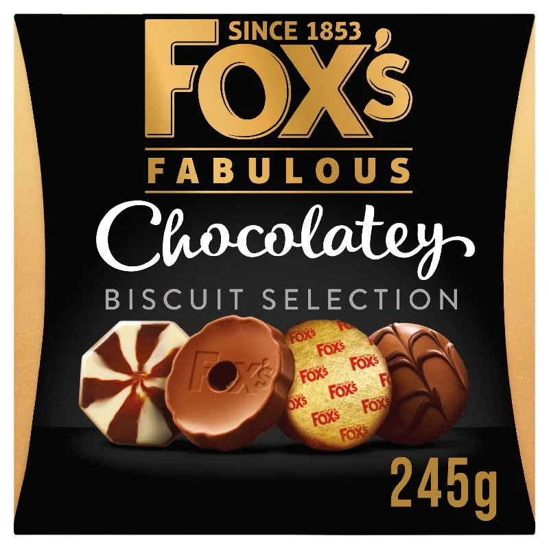 - Pet monitor with cameraFox's Fabulous Chocolatey Biscuit Selection 245g