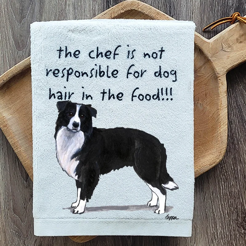 - Teething and chewing toys for puppiesBorder Collie Dish Towel