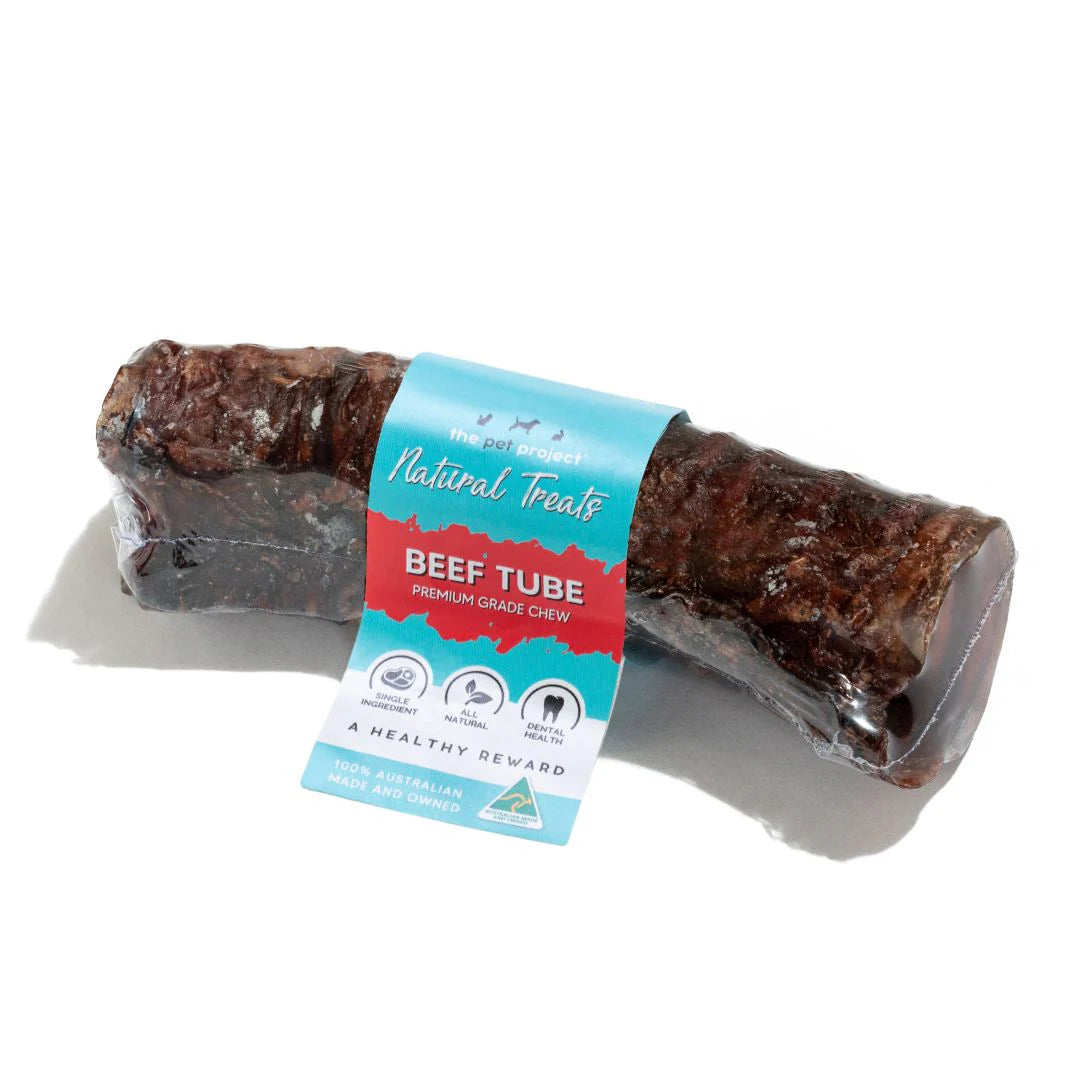 - Dog food nutritional analysisThe Pet Projcet BEEF TUBE Dog Treats