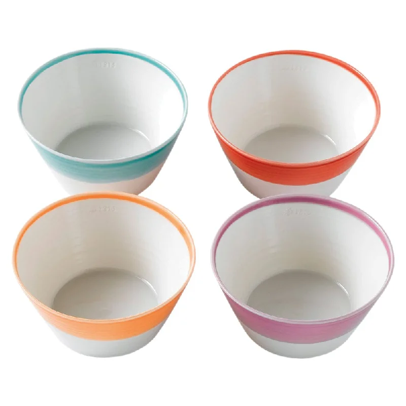  -Splash-proof food bowl AND Anti-choking slow food bowlRoyal Doulton 1815 Brights Set of 4 Cereal Bowls