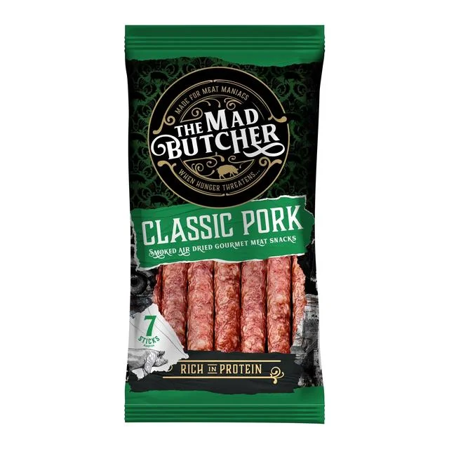 ---Mad Butcher Classic Salami Snacks   70g