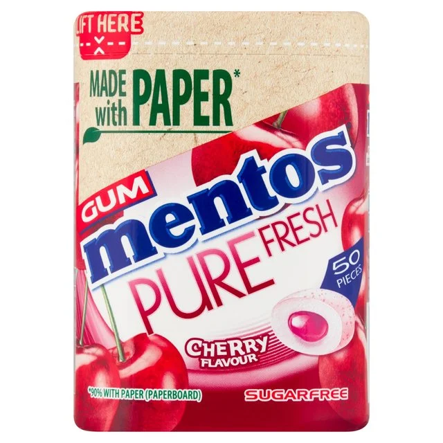 - Dog anti-slip matMentos Gum Pure Fresh Cherry Chewing Gum   97g