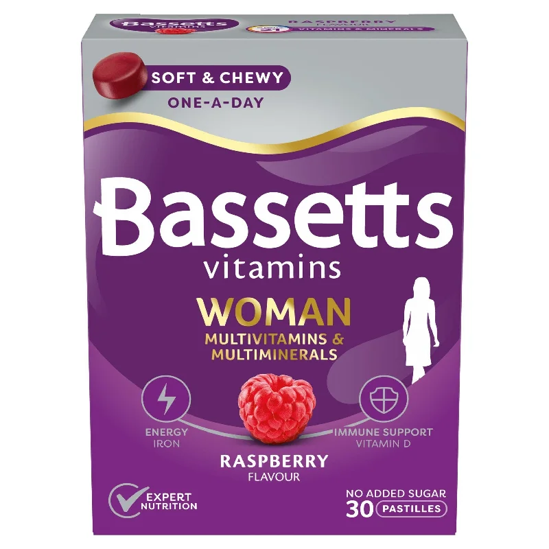 - Parrot climbing and standing wooden frameBassetts Vitamins Woman Multivitamins & Multiminerals Raspberry Flavour Pastilles x30