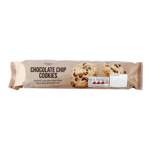 - Winter dog thick down jacketM&S Chocolate Chip Cookies   200g